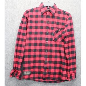The Vermont Flannel Company Buffalo Check Plaid Flannel Work Shirt XS